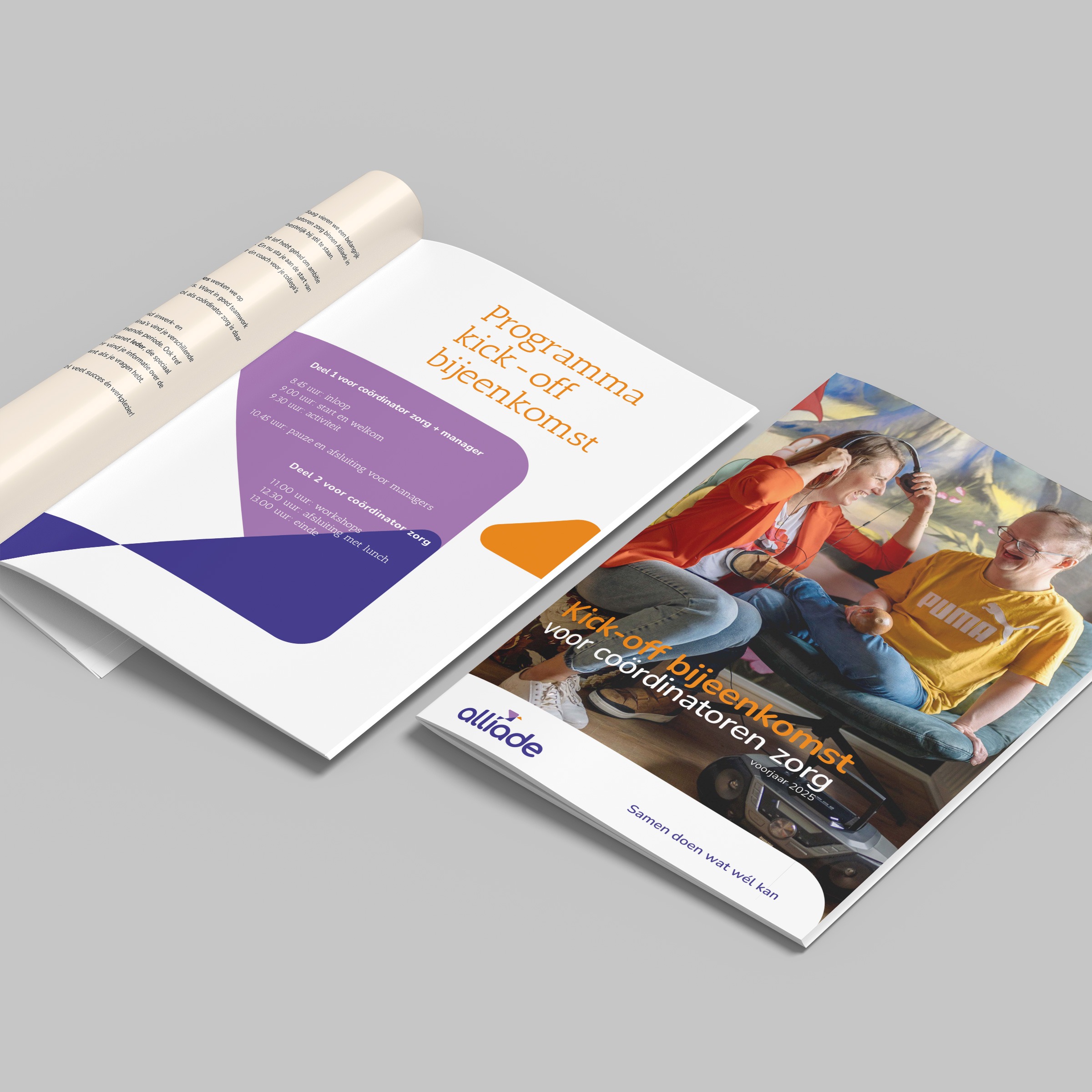 Alliade – programmaboekje Kick-off bijeenkomst