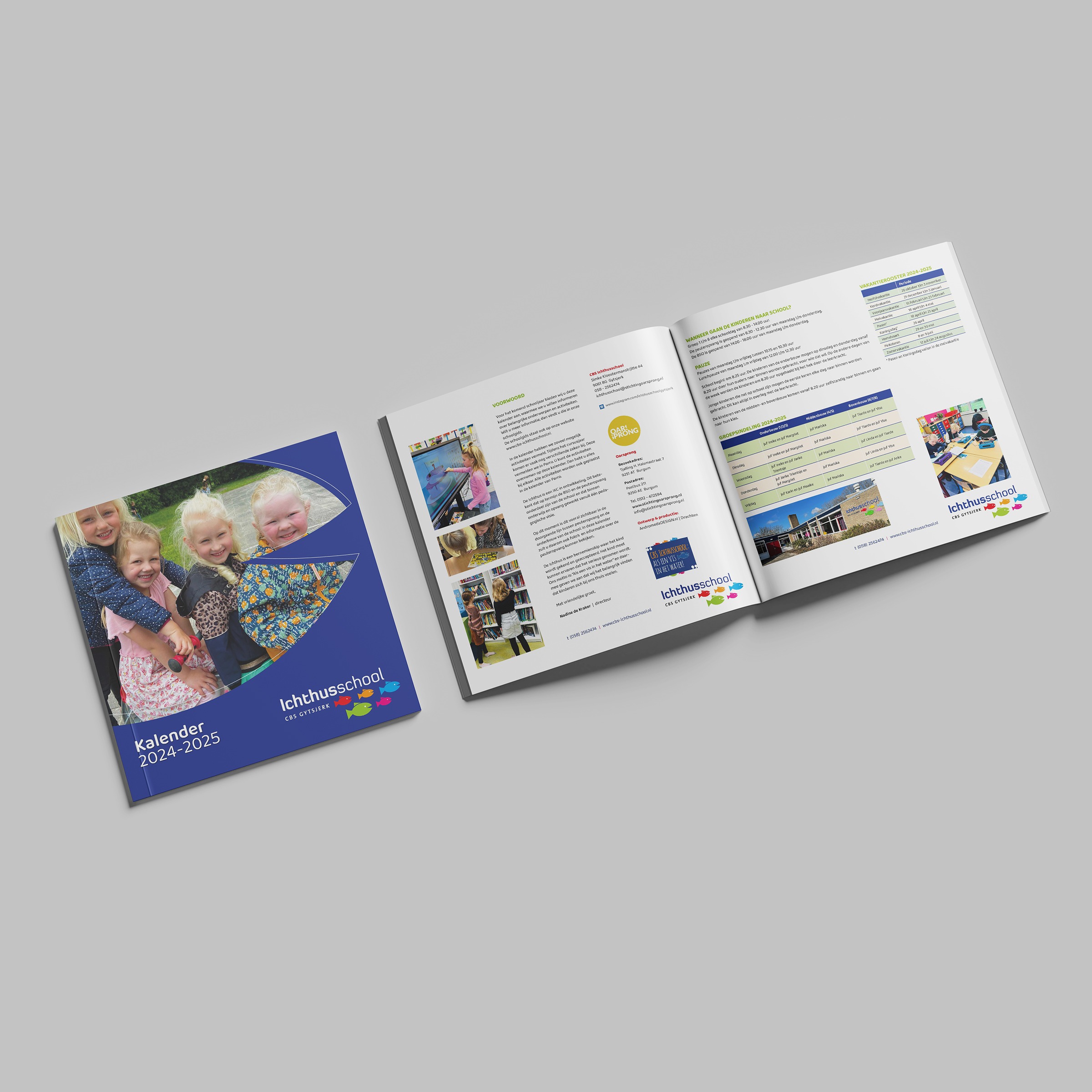 Schoolkalenders voor basisscholen