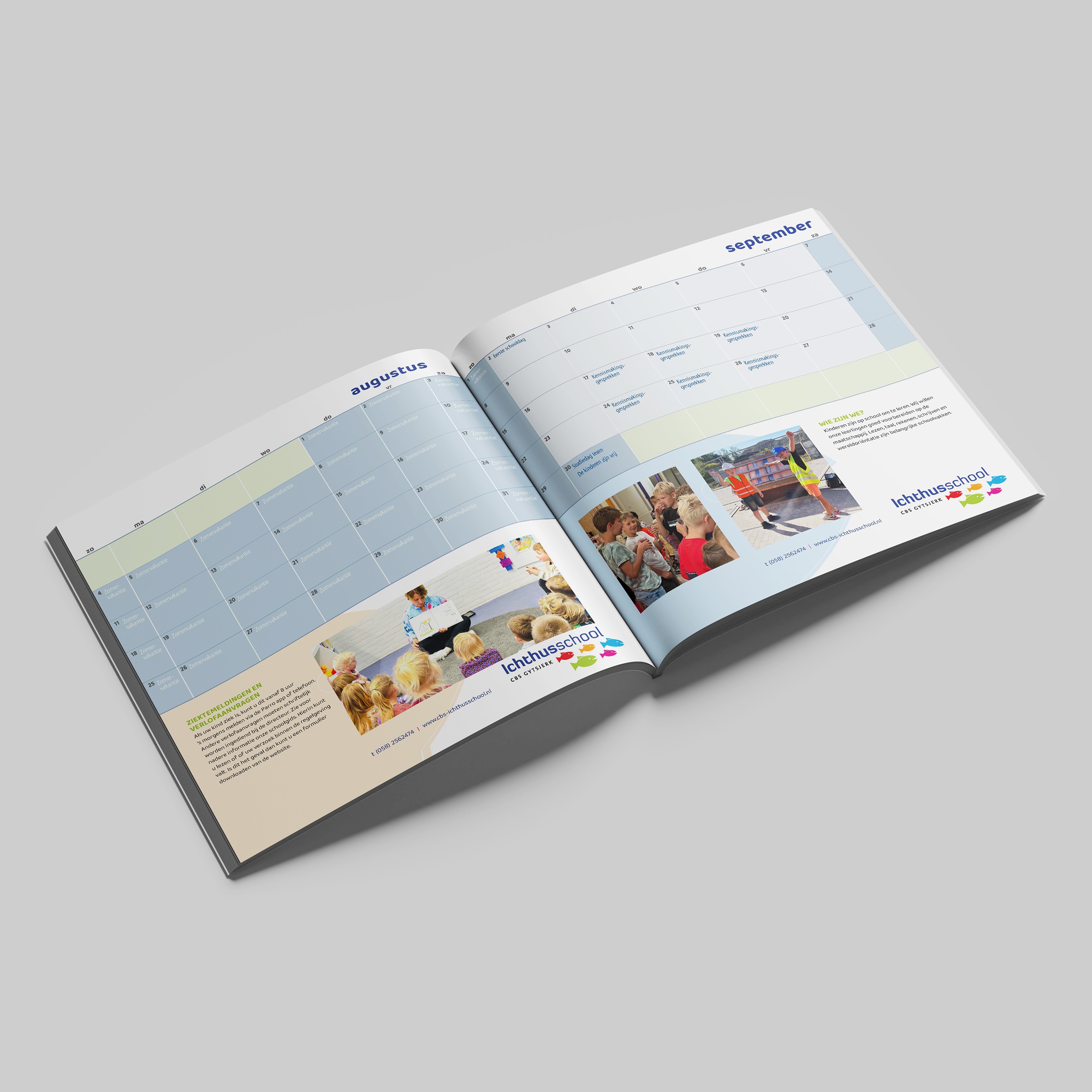 Schoolkalenders voor basisscholen