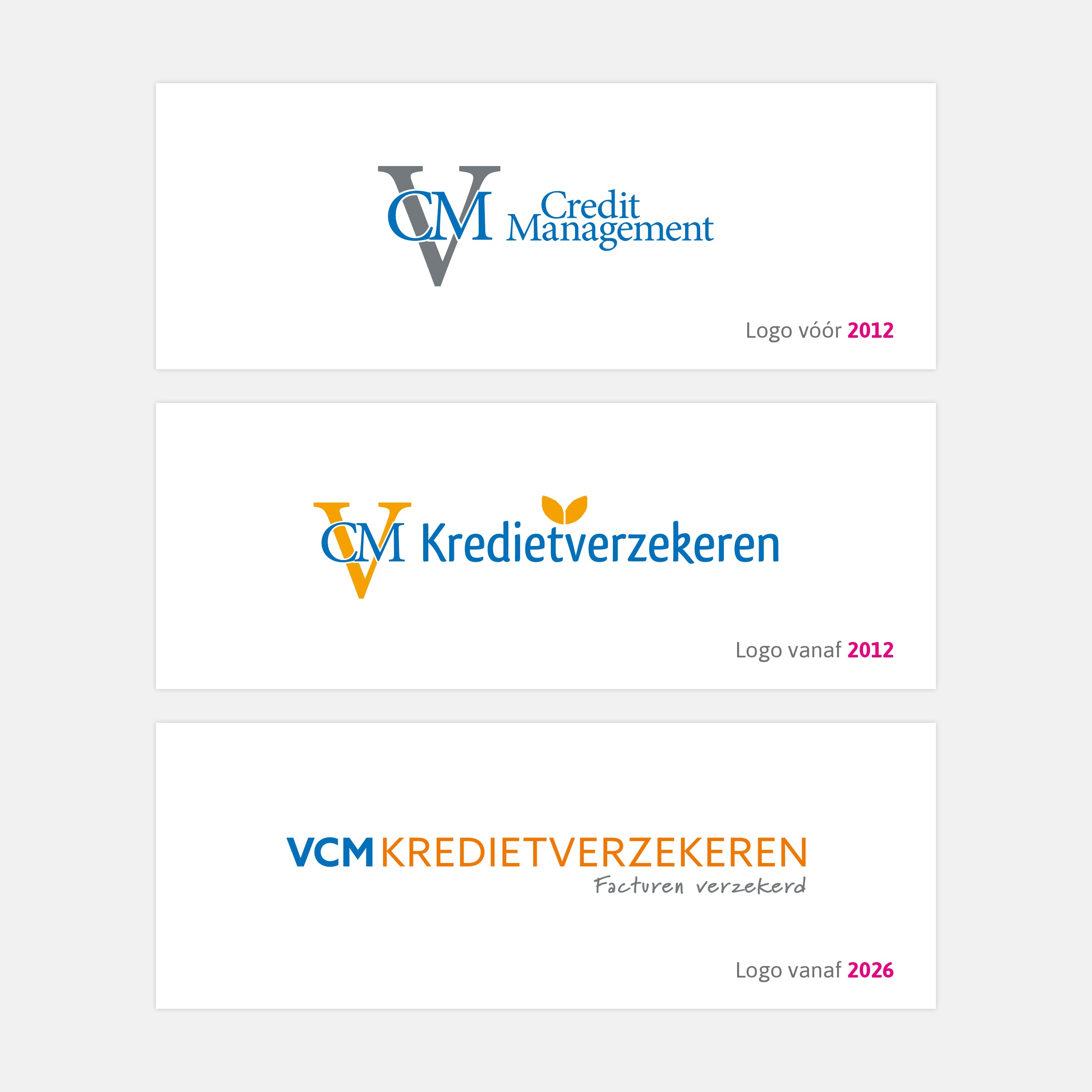 VCM Kredietverzekeren – restyling logo