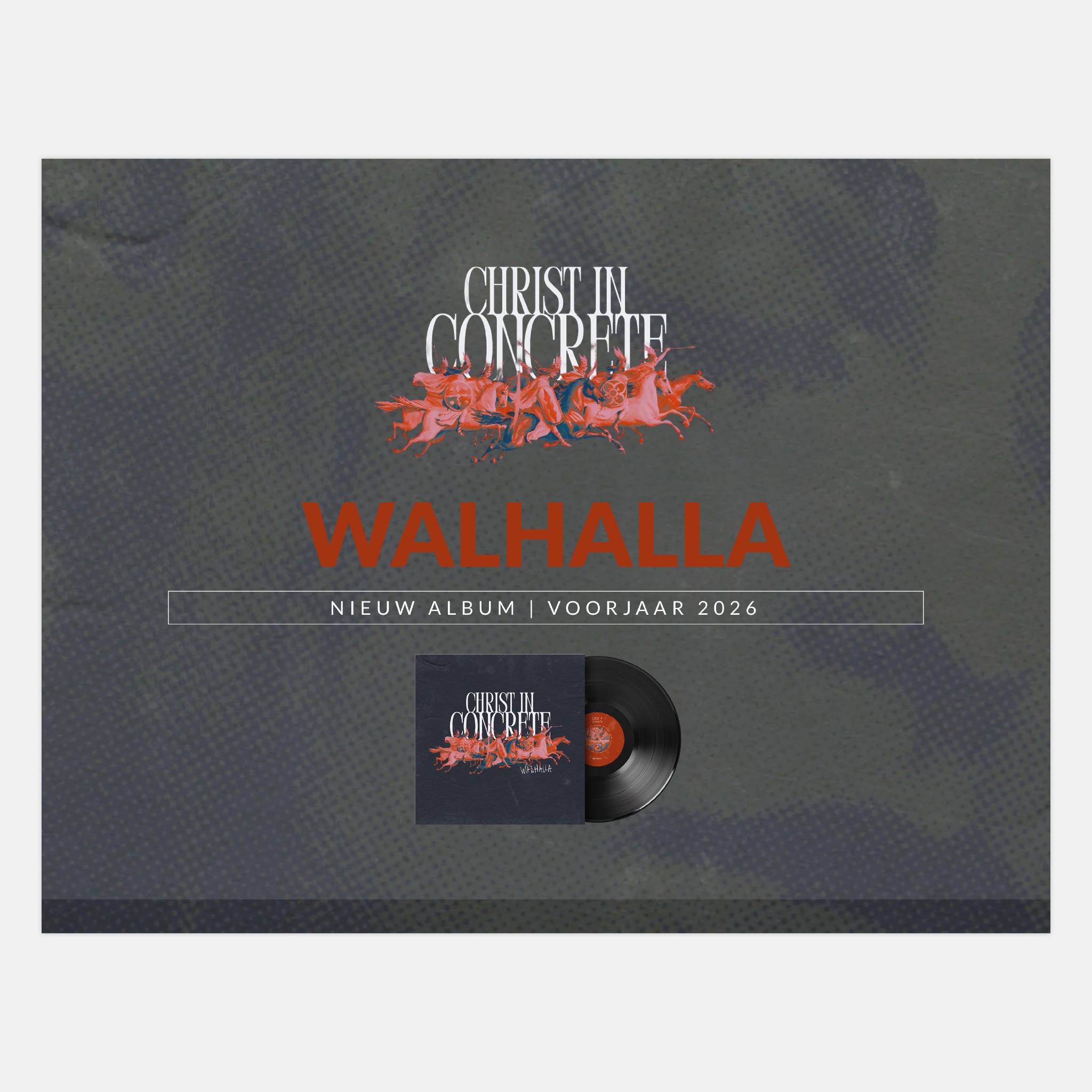 Christ in Concrete – ontwerp website