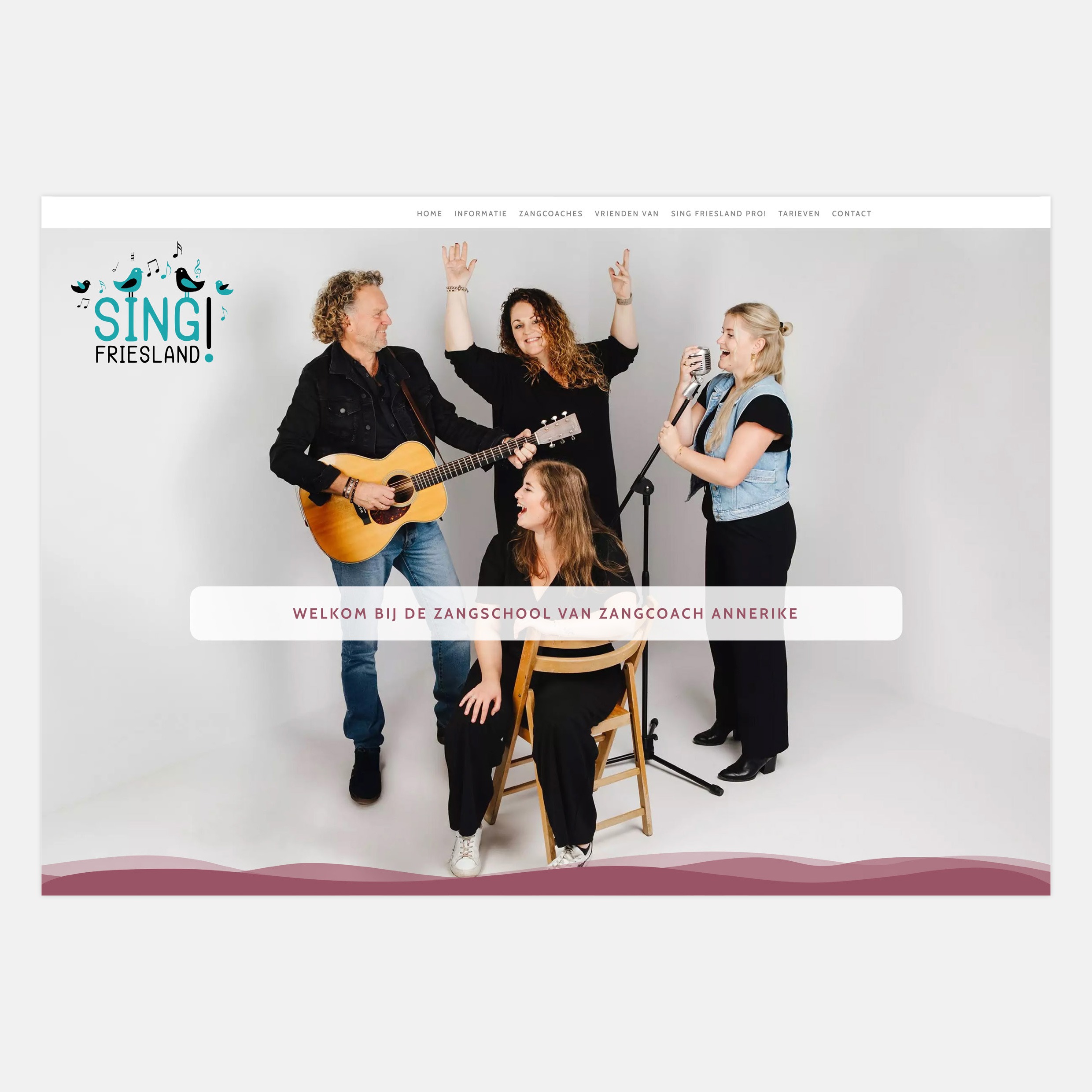 Sing Friesland – website
