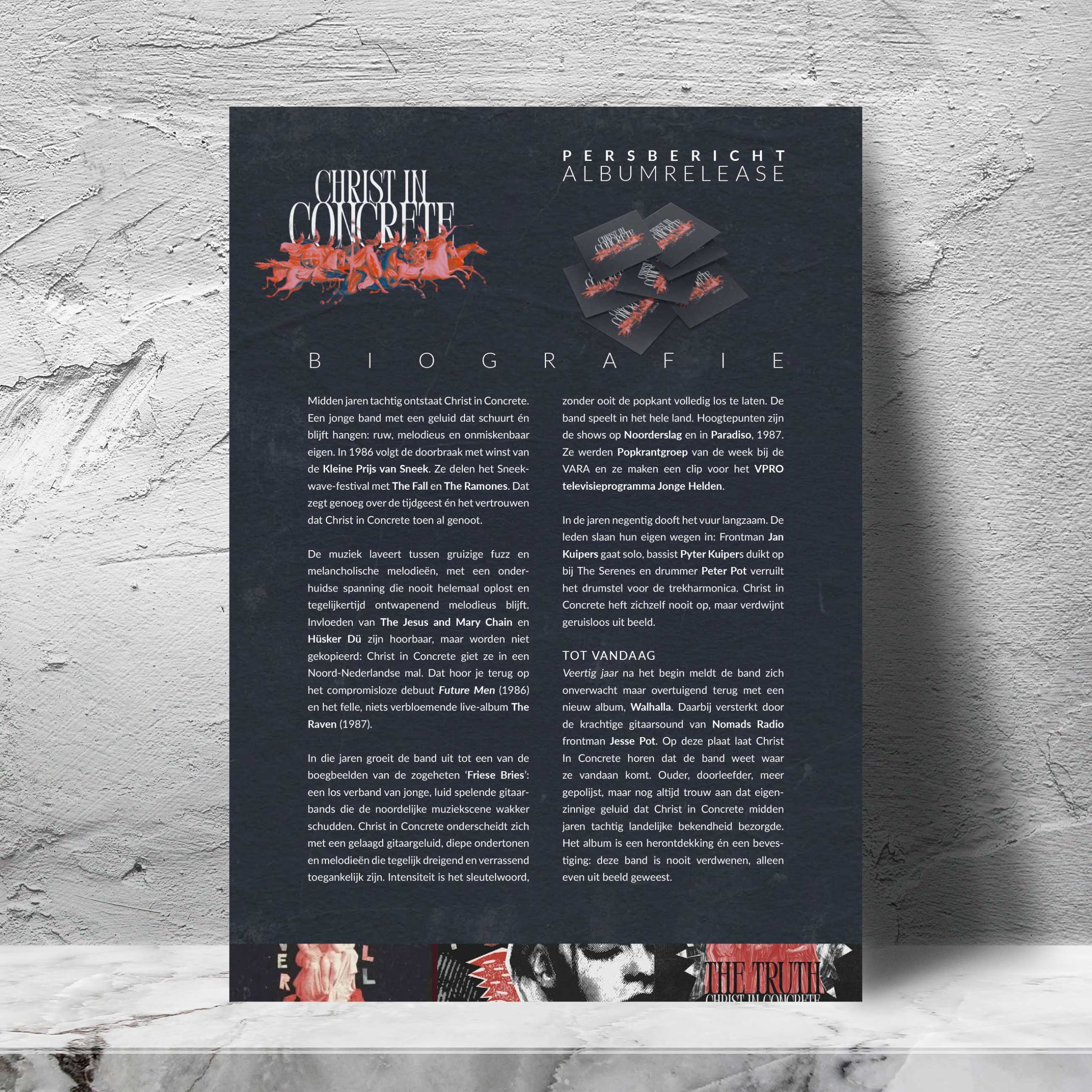 Christ in Concrete – biografie